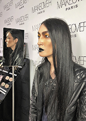 Бренд Makeover Paris и Клуб визажистов «Форум» провели в Москве мастер-классы по креативному макияжу
