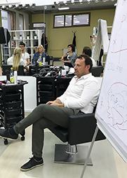 Педро Периче навестил российское представительство PERICHE PROFESIONAL в Москве