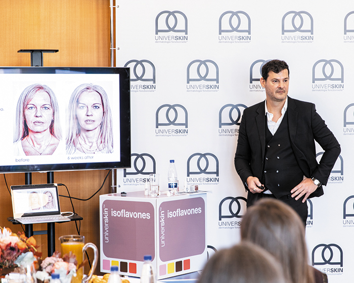 Компания MARTINEX провела презентацию инновационной французской персонализированной космецевтики Universkin™